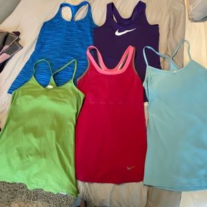 Nike Workout Tops LOT size Small